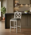 Counter Chair  fabric seat