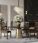 Wood  Leather Chair