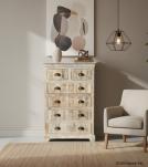 SOLID RECLAIMED TEAK WOOD 6 DRAWER DRESSER CHEST BUREAU SIDEBOARD