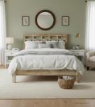 SOLID ROSEWOOD QUEEN BED - HEADBOARD, FOOTBOARD, SIDE RAILS, SLATS