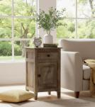 SOLID WOOD NIGHTSTAND / END TABLE