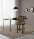 Bar wood stool