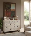 SOLID RECLAIMED TEAK WOOD 9 DRAWER DRESSER CHEST BUREAU SIDEBOARD