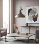 METAL PENDANT CEILING FIXTURE