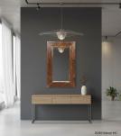 SOLID WOOD RECTANGULAR FRAME MIRROR