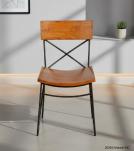 WOODEN IRON CHAIR