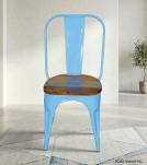 WOODEN IRON CHAIR 