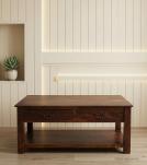 Classic Indian Rosewood 2-Drawer Coffee Table