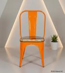 WOODEN IRON CHAIR 