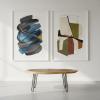 SOLID SUAR WOOD SLICE COFFEE TABLE