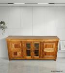 SOLID RECLAIMED TEAK WOOD WITH 4 DOORS