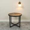IRON & WOOD TABLE