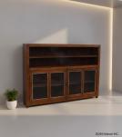 SOLID RECLAIMED WOOD SIDEBOARD WITH 4 DOORS 2 SHELVES