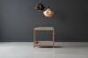 WOOD & METAL SIDE TABLE