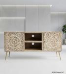 WOOD & METAL MEDIA CONSOLE