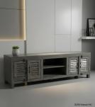 SOLID RECLAIMED TEAK WOOD MEDIA CABINET SIDEBOARD