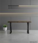 LIVE EDGE SOLID ACACIA CONSOLE / SOFA TABLE