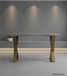 LIVE EDGE SOLID ACACIA CONSOLE / SOFA TABLE