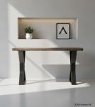 LIVE EDGE SOLID ACACIA CONSOLE / SOFA TABLE