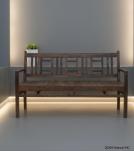 SOLID RECLAIMED TEAK BENCH
