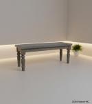 SOLID WOOD BENCH