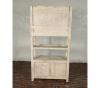 SOLID RECLAIMED TEAK WOOD CABINET WITH DOORS, SHELVES & DISPLAY