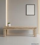 SOLID RECLAIMED TEAK BENCH