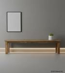 SOLID WOOD BENCH