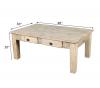 SOLID RECLAIMED TEAK WOOD COFFEE TABLE