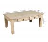 SOLID RECLAIMED TEAK WOOD COFFEE TABLE