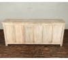 SOLID RECLAIMED TEAK SIDEBOARD 4 DRAWERS & 4 DOORS