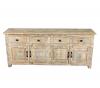 SOLID RECLAIMED TEAK SIDEBOARD 4 DRAWERS & 4 DOORS