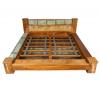 KING SOLID RECLAIMED TEAK WOOD BED