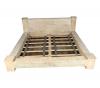 KING SOLID RECLAIMED TEAK WOOD BED