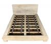 QUEEN SOLID RECLAIMED TEAK WOOD BED