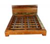 QUEEN SOLID RECLAIMED TEAK WOOD BED