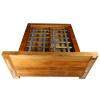 QUEEN SOLID RECLAIMED TEAK WOOD BED