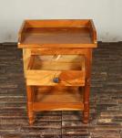 SOLID RECLAIMED TEAK WOOD END TABLE / NIGHT STAND