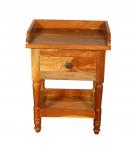 SOLID RECLAIMED TEAK WOOD END TABLE / NIGHT STAND