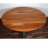 ROUND SOLID RECLAIMED TEAK WOOD DINING TABLE