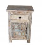 SOLID RECLAIMED TEAK WOOD END TABLE BEDSIDE TABLE