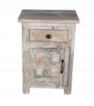 SOLID RECLAIMED TEAK WOOD END TABLE BEDSIDE TABLE