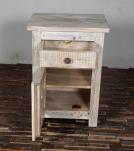 SOLID RECLAIMED TEAK WOOD END TABLE BEDSIDE TABLE
