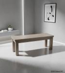 SOLID WOOD BENCH