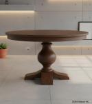 ROUND DINING TABLE SOLID WOOD