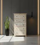 SOLID RECLAIMED TEAK WOOD 5 DRAWER DRESSER