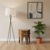 SOLID RECLAIMED TEAK WOOD END TABLE / NIGHTSTAND