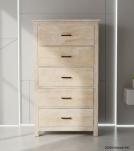 Solid Reclaimed Teak Wood Dresser Bureau Chest 