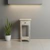 SOLID RECLAIMED TEAK WOOD END TABLE NIGHTSTAND