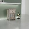 SOLID RECLAIMED TEAK WOOD END TABLE BEDSIDE TABLE